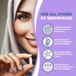 Menopause Supplements for Women, Perimenopause & Menopause Support, Multi-Nutrient Wellbeing Support, Halal & Suitable for Vegetarians, 1 Month Supply, 60 Capsules, DeenVida Nutrition - Image 3