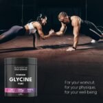 Bandini® Glycine Powder | 100% Vegan, Pure, crystalline | Collagen Synthesis for Skin and Joints - Sleep aid | No additives, Laboratory Tested | with Measuring Spoon | 310 g | 100% Vegan - Image 3
