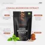 Organic Chaga Mushroom Capsules 7500mg – 50% Polysaccharides (250mg) - 90 Vegan Capsules (3 Months Supply) Resealable and Recyclable Pouch - by Alpha01 - Image 3