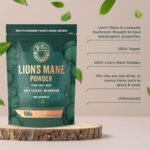 Lions Mane Powder Supplement 3000mg | Mix into Coffee, Tea or Smoothies | 100% Natural & Vegan | High Strength Mushroom Supplement | 100g | 33 Servings | Wiseshrooms - Image 3