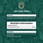 Lions Mane Powder Supplement 3000mg | Mix into Coffee, Tea or Smoothies | 100% Natural & Vegan | High Strength Mushroom Supplement | 100g | 33 Servings | Wiseshrooms - Image 4