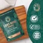 Lions Mane Powder Supplement 3000mg | Mix into Coffee, Tea or Smoothies | 100% Natural & Vegan | High Strength Mushroom Supplement | 100g | 33 Servings | Wiseshrooms - Image 6