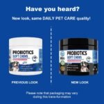 Probiotics for Dogs – Natural Digestive Treats for Gut Health, Immunity, Diarrhoea & Itchy Skin Relief – Salmon Flavour Probiotic Chews – Probiotic Dog Treats - Image 5