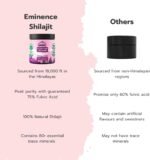 Eminence 3500mg Pure Himalayan Shilajit Gummies | 100% Vegan | High Strength Organic Fulvic Acid Supplement | Natural Energy Booster | Women & Men | Made in UK - Cube Gummies - Image 6
