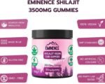 Eminence 3500mg Pure Himalayan Shilajit Gummies | 100% Vegan | High Strength Organic Fulvic Acid Supplement | Natural Energy Booster | Women & Men | Made in UK - Cube Gummies - Image 7