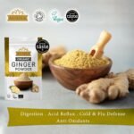 Ausha Organic GINGER POWDER 250g - UK Certified Orgainic by Soil Association -1* GREAT TASTE AWARD 2023 -Use in Ginger Shot, Cooking - Immunity, Digestion - Ground Ginger Root Tea - Image 3