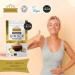 Ausha Organic GINGER POWDER 250g - UK Certified Orgainic by Soil Association -1* GREAT TASTE AWARD 2023 -Use in Ginger Shot, Cooking - Immunity, Digestion - Ground Ginger Root Tea - Image 4