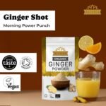 Ausha Organic GINGER POWDER 250g - UK Certified Orgainic by Soil Association -1* GREAT TASTE AWARD 2023 -Use in Ginger Shot, Cooking - Immunity, Digestion - Ground Ginger Root Tea - Image 7