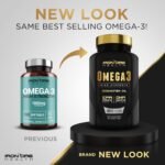 Omega 3 Fish Oil - 180 High Strength Capsules - 990mg EPA & 660mg DHA per Daily Serving - 2 Months Supply - Made in UK - Image 3