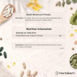 Reishi Mushroom Powder | High Strength Reishi Mushroom Extract Supplement | 50 Servings - 100g Vegan Powder | Unflavoured | by Horbaach - Image 4