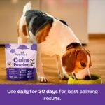 Calm Powder for Dogs - Up to 150 Servings - 130g - Natural Relief for Stress, Reduce Separation Anxiety, Barking, Fear, Reactivity, Travel & Hyperactivity - Calming for All Breeds & Ages - Image 4