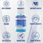 Immunity Boost - Goji Berry, VIT C, D3, Zinc, N-Acetyl Cysteine, Green Tea Extract, Chewable Gummies - 60 Gummies - 1025mg Active per Serving - Berries Flavour, Suitable for Vegans - Image 4