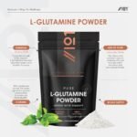 L-Glutamine Powder 150g – Unflavoured – Vegan Fermented Amino Acid – 100% Pure – Resealable and Recyclable Pouch by Alpha01 - Image 3