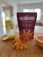 Sealions Turmeric Ginger and Black Pepper Gummies X 60 - High Strength Vegan Peach Flavour Chews - Alternative to Turmeric & Black Pepper Capsules for Men & Women - Image 4
