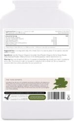 Epi-Tox | 450mg Herbal Detox Supplement | Organic Spirulina & Coriander + Barley, Dulse Seaweed & Bilberry | 180 Vegan Capsules UK Made | 1 Daily (6 Months) - Image 3