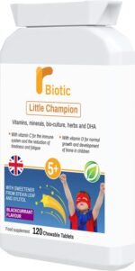 Little Champion.Children's Multi Vitamin and Mineral Combination Tablets for Immunity and Energy Support:120 chewable Tablets - Image 3