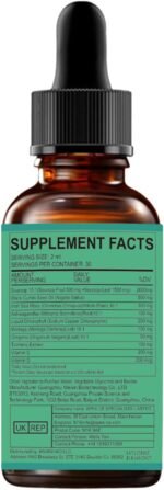 Soursop, for Immune Support, Gut Health, Soursop Bitters Liquid Drops, with Sea Moss, Moringa, Turmeric, Black Seed Oil, Oregano, Ashwagandha | Herbal Extracts for Overall Health-Enhancing, 60ml - Image 6