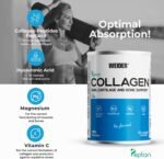 Weider Collagen. with Hyaluronic Acid, Magnesium and Vitamin C. 100% Peptan. Zero Fat. Sugar Zero. Keto. - Image 4