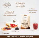 Sevenhills Wholefoods Organic Acai Berry Powder, Freeze-Dried, from Brazil 200g - Image 4