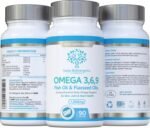 Omega Balanced 3, 6 & 9 Fish Oil 1000mg, 90 Capsules - High Strength EPA & DHA Formula derived from Fish & Flaxseed Oil with Added Vitamin E in Easy to Swallow Soft Gel Capsules - Image 5