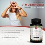 7 Mushroom Complex - High Strength Extracts Not Powders - 30% Beta-Glucans - 90 Capsules - 1500mg Per Serving - Lions Mane, Chaga, Reishi, Shiitake, Maitake, Tremella, Cordyceps - Image 5