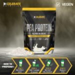 Pea Protein Powder - 100% Plant-Based Protein Isolate - Low Fat & Sugar - Supports Muscle Growth, Satiety & Digestive Health - Vegan & Gluten-Free - by XCelerate Nutrition (2Kg, Vanilla) - Image 6