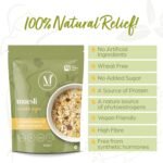 Mena Muesli | Menopause Supplement | Rich in Plant Oestrogens/Natural Phytoestrogens | High Fibre, Protein Packed Muesli with Whole Grains & No Added Sugar | Multipack 5 x 345g Bags - Image 4