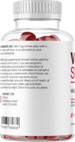 Vital Surge Male Gummies – Ashwagandha & Lemon Balm Supplement for Men – Energy, Performance & Vitality Support – 60 Vegan Gummies - Image 3