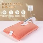 Rechargeable Electric Hot Water Bottle,Portable Rechargeable Hot Water Bag,Hand and Shoulders Pain Relief (Pink) - Image 4
