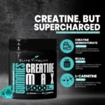 Creatine Monohydrate 90 Gummies 5000mg + BCAAs & L-Carnitine – 3rd Party Lab Tested, Vegan, Sugar-Free, Pre Workout Muscle Growth & Recovery Gym Supplement for Men & Women – Delicious Blueberry - Image 6