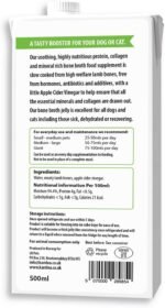 Pets Real Bone Broth - 1x Chicken, 1x Lamb | 100% Real & Natural Bone Broth for Cats & Dogs | High Collagen & Protein for Healthy Joints, Gut, Digestion & Sickness Recovery | Upto 20 Servings - Image 4