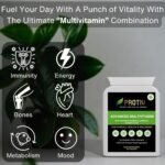 Advanced Multivitamin & Mineral Supplement 60 Tablets - 24 Essential Vitamins & Minerals Suitable for Vegans & Vegetarians - Daily Multivitamin Tablet - Supports Immune Function - Image 4