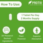 Advanced Multivitamin & Mineral Supplement 60 Tablets - 24 Essential Vitamins & Minerals Suitable for Vegans & Vegetarians - Daily Multivitamin Tablet - Supports Immune Function - Image 5