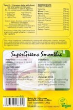 SuperGreens Powder : Green Superfoods General Health & Well-Being Supplement : 200g, in a recycleable Pouch - Image 5