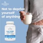 Bandini® Lactase Extra-Strength Dose 15,000 FCC - Helps with Lactose Intolerance - 80 Tablets - Supports The Lactose Digestion - Slow Release Digestive Enzymes Supplement - 100% Vegan - Chemical Free - Image 3