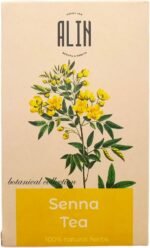 ALIN Senna Leaf Tea set 3 boxes x 20 Tea Bags (90 gr),Natural Laxative - Image 4