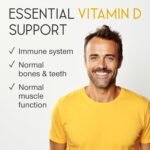 Vitamin D3 4000 IU - Vitamin D Tablets High Strength - 180 Softgel Capsules - VIT D Supplement for Strong Bones, Muscles, Teeth, Immune System - High Absorption Cholecalciferol D3 Vitamins 4000IU - Image 3