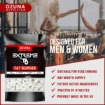 OZUNA NUTRITION Fat Burners Keto Extreme T6 Fast Weight Loss Pills Diet Slimming | 60 Capsules - Image 4