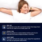 Sleep Support Patches for Adults, Extra Strength All-Natural Formula, 60 Cruelty-Free Patches for Men & Women, Promotes Restful Sleep - Image 7