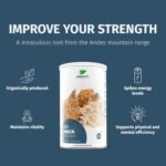 Nature's Finest by Nutrisslim 100% Organic Maca Root Powder 250g - 60 Servings - Natural Libido Boost and Energy Powder, Peruvian Maca for Vitality and Stamina - Vegan - Image 3
