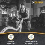 Soy Protein Powder - 90% Plant-Based Protein for Lean Muscle Growth, Supports Weight Management & Digestive Health | 100% Vegan-Friendly, Gluten-Free - by XCelerate Nutrition (2Kg, Chocolate) - Image 5