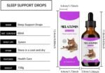 Calming Supplements for Cats - 60ml Cat Sedative Drops Sleep Relieving Aid | Sleep Support Supplement Pet Supplies for Kitten Daily Night Indoor Thunderstorm Travel Bathing Aggression Grooming - Image 7