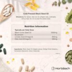 Black Seed Oil Capsules 2000mg | 120 Softgels | Cold Pressed Nigella Sativa Supplement with Omega 6 and 9 | by Horbaach - Image 4