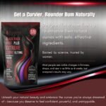 Black Maca Root Plus Extreme Curve 10,770mg Capsules, 120 Count, for a Curvy & Round Bum, Vegan - Image 5