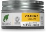 Dr Organic Vitamin E Cream, Hydrating, All Skin Types, Natural, Vegan, Cruelty-Free, Paraben & SLS-Free, Plastic Free, Recycled & Recyclable, Certified Organic, 50ml, Packaging may vary - Image 3