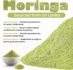 Moringa Powder 1kg | Pure Moringa Oleifera Leaf Powder from Sri Lanka | Natural Green Superfood | Nutrient-Rich, Additive Free, Vegan & Non-GMO | for Cooking, Smoothies, Juices & Tea - Image 4