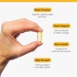 Metagenics OmegaGenics - High Strength Omega-3 Pure Fish Oil Supplement - 1000mg EPA & DHA - 60 Softgel - Image 4