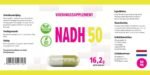 Hepatica NADH 50mg | 60 Vegan Capsules | High Strength Energy, Brain & Cellular Support | 3rd Party Lab Tested | Gluten & GMO Free - Image 7