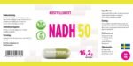 Hepatica NADH 50mg | 60 Vegan Capsules | High Strength Energy, Brain & Cellular Support | 3rd Party Lab Tested | Gluten & GMO Free - Image 8