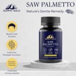 Saw Extract | Extra Strength Serving | 10:1 Ratio Extract 500mg Fast Absorption 60 Capsules | for Male Health, Performance, Natural, Hair - Image 3